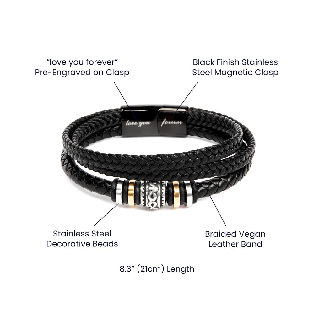 "Timeless Love" Men's Bracelet