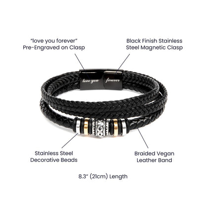 "Timeless Love" Men's Bracelet