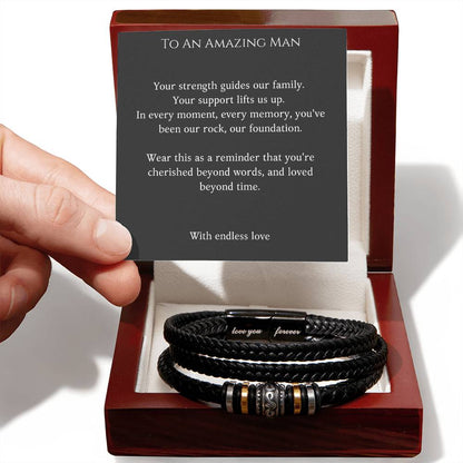 "Timeless Love" Men's Bracelet